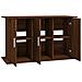 Supporto Acquario 101x41x58 Cm Legno Multistrato Rovere Marrone - Foto miniatura 5