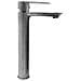 Miscelatore Rubinetto Oceania Per Lavabo Con Bocca Alta In Ottone Nickel Spazzolato - Foto miniatura 1
