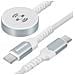 Cavo Caricatore Magnetico Per Apple Watch + Usb-c Con Connettore Usb-c, Bianco - Foto miniatura 1