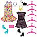 Barbie Fashionistas Hjl65 Accessorio Per Bambola Set Di Vestiti Per Bambola - Foto miniatura 1
