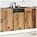 Pannello Lavastoviglie Kalmar Legno Antico 45x1,5x67 Cm - Foto miniatura 3