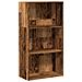 Libreria Legno Antico 60x30x114 Cm In Legno Multistrato - Foto miniatura 2