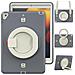 Custodia Per Ipad 9.7"" 2017/2018 Con Supporto E Tracolla Grigia - Protezione E Stile! - Foto miniatura 1
