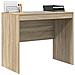Scrivania da scrittura Rovere Sonoma Truciolare 90 x 50 x 76 cm - Foto miniatura 3