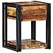 Comodini 2 pz 40x35x50 cm Legno massello recuperato - Foto miniatura 6