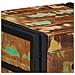 Comodini 2 pz 40x35x50 cm Legno massello recuperato - Foto miniatura 9