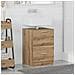 Mobile Lavabo Rovere Artigianale 40x37x59 cm Legno ingegnerizzato - Foto miniatura 4