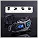 Cuffie Bluetooth 2-in-1 Per Casco Con Dvr, Fm E Cancellazione Del Rumore - Foto miniatura 5