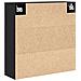 Mobile da bagno  - Rovere Nero, 64x20x66.5 cm, Realizzato in legno ingegnerizzato - Foto miniatura 6