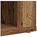 Scarpiera Legno vecchio 75 x 35 x 45 cm Legno multistrato - Foto miniatura 8