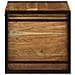 Scatola di Stoccaggio 50 x 50 x 50 cm Legno massello di acacia - Foto miniatura 6