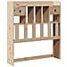 Letto Libreria senza Materasso 90x190 cm Legno Massello Pino - Foto miniatura 7