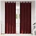 Tende con tende 2 pcs Rosso vino 140 x 245 cm Velluto - Foto miniatura 2