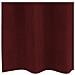 Tende con tende 2 pcs Rosso vino 140 x 245 cm Velluto - Foto miniatura 5