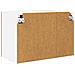 Armadio pensile Riga Rovere Artigiano e Bianco 60 x 31 x 40 cm - Foto miniatura 8