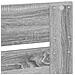 Testiera con testiera Grigio Sonoma 80 cm Legno multistrato - Foto miniatura 8