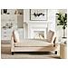 Chaise Longue Archiane Tessuto Bianco Sporco - Foto miniatura 1