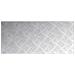 Dischi Quadrati 2 pcs Argento 70 x 30 cm Alluminio - Foto miniatura 5