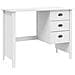Scrivania con Cassetti con cassetto Bianco 100 x 45 x 74 cm - Foto miniatura 1
