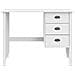 Scrivania con Cassetti con cassetto Bianco 100 x 45 x 74 cm - Foto miniatura 5