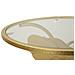 Tavolino Vkh803-oro-metallo-40x40x78 Cm - Foto miniatura 7