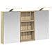 Set di Armadi da Bagno con lo scaffale 3 pcs 90 x 10,5 x 50 cm - Foto miniatura 1