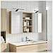 Set di Armadi da Bagno con lo scaffale 3 pcs 90 x 10,5 x 50 cm - Foto miniatura 4