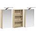 Set di Armadi da Bagno con lo scaffale 3 pcs 90 x 10,5 x 50 cm - Foto miniatura 5