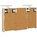 Set di Armadi da Bagno con lo scaffale 3 pcs 90 x 10,5 x 50 cm - Foto miniatura 9