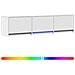 Mobile TV con LED Bianco 165 x 34 x 40 cm Legno ingegnerizzato - Foto miniatura 1