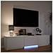 Mobile TV con LED Bianco 165 x 34 x 40 cm Legno ingegnerizzato - Foto miniatura 4