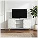 Mobile TV 102 x 34,5 x 50 cm Bianco Legno ingegnerizzato - Foto miniatura 2