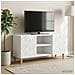 Mobile TV 102 x 34,5 x 50 cm Bianco Legno ingegnerizzato - Foto miniatura 3