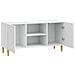 Mobile TV 102 x 34,5 x 50 cm Bianco Legno ingegnerizzato - Foto miniatura 4