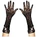 Guanti A Maglia Ragnatela Con Teschio St - Foto miniatura 1