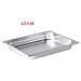 Bacinella Gastronorm In Acciaio Inox Gn 1/2 6 Pezzi Cm. 26,5x32,5 H. Cm. 2 - Foto miniatura 3