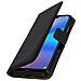 Custodia Huawei P20 Lite In Pelle Portafoglio Sportellino Cover Silicone Nera - Foto miniatura 2