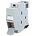Netcom - Presa Di Rete Per Montaggio Su Rail Din Cat 6a, 270â° - Foto miniatura 2