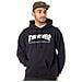 Felpa Con Cappuccio Thrasher Skate Mag Nero (m, Nero)  - Foto miniatura 1