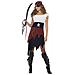 Costume Piratessa Asimmetrico Donna - Taglia: L - Foto miniatura 1
