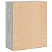 Libreria A 2 Ripiani Grigio Cemento 60x30x76,5 Cm In Truciolato - Foto miniatura 6