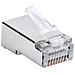 Confezione 100 Plug Modulari Rj45 Cat5e Fastcrimp - Foto miniatura 3