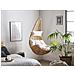 Sedia Sospesa In Rattan Beige Atri Ii - Foto miniatura 3