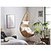 Sedia Sospesa In Rattan Beige Atri Ii - Foto miniatura 12