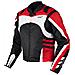 Giacca Moto Tessuto Cordura Manica Staccabile Racing Sport Touring Rosso Xxl - Foto miniatura 4
