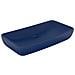 Lavabo Lusso Rettangolare Blu Scuro Opaco 71x38 cm in Ceramica - Foto miniatura 1