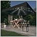 Gazebo con Stringa di Luci LED 3x3 m Antracite - Foto miniatura 2