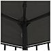 Gazebo con Stringa di Luci LED 3x3 m Antracite - Foto miniatura 10