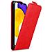Custodia Compatibile Con Samsung Galaxy A13 5g In Rosso Mela - Coperchio Protettivo In Design Flip Con Chiusura Magnetica - Foto miniatura 1