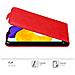 Custodia Compatibile Con Samsung Galaxy A13 5g In Rosso Mela - Coperchio Protettivo In Design Flip Con Chiusura Magnetica - Foto miniatura 3